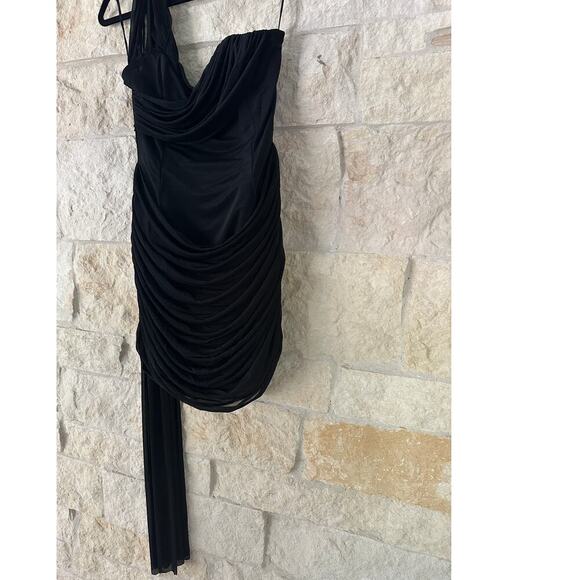 Misha THE 'EMBER' WRAPPED MINI DRESS Medium - Picture 7 of 11